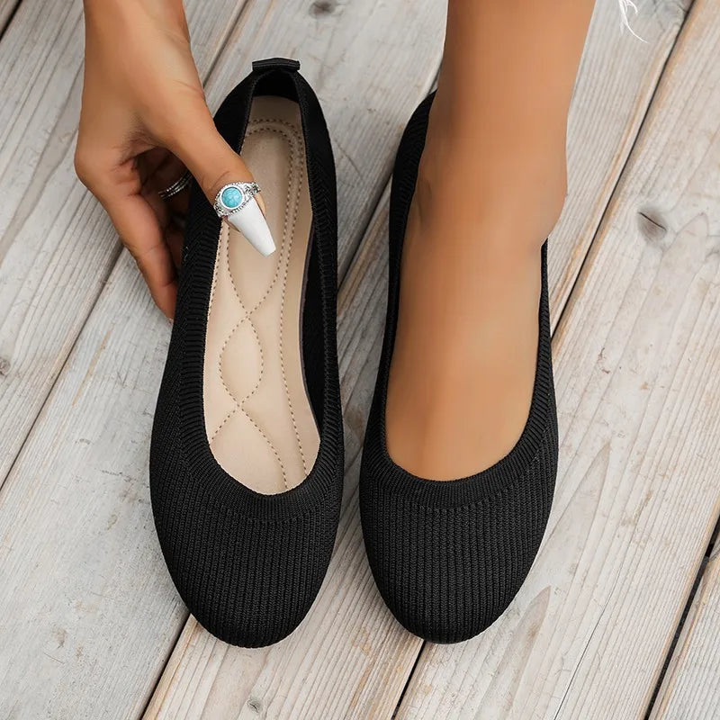 Isabella - Strickstil Ballerinas