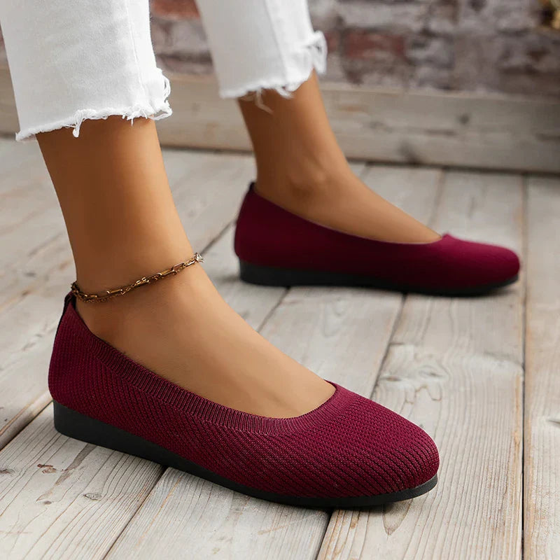 Isabella - Strickstil Ballerinas
