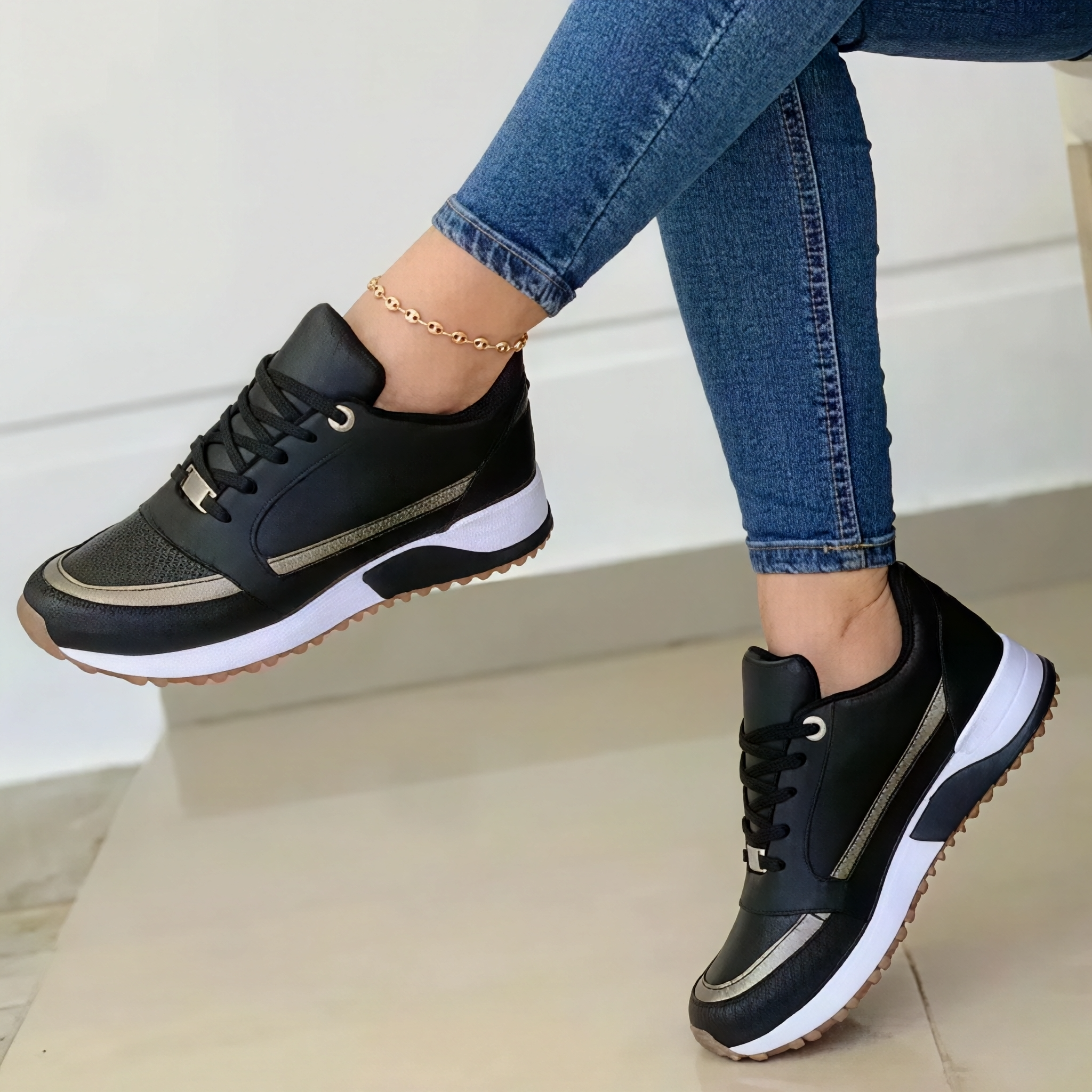 Valentina - Sneaker mit Keilabsatz