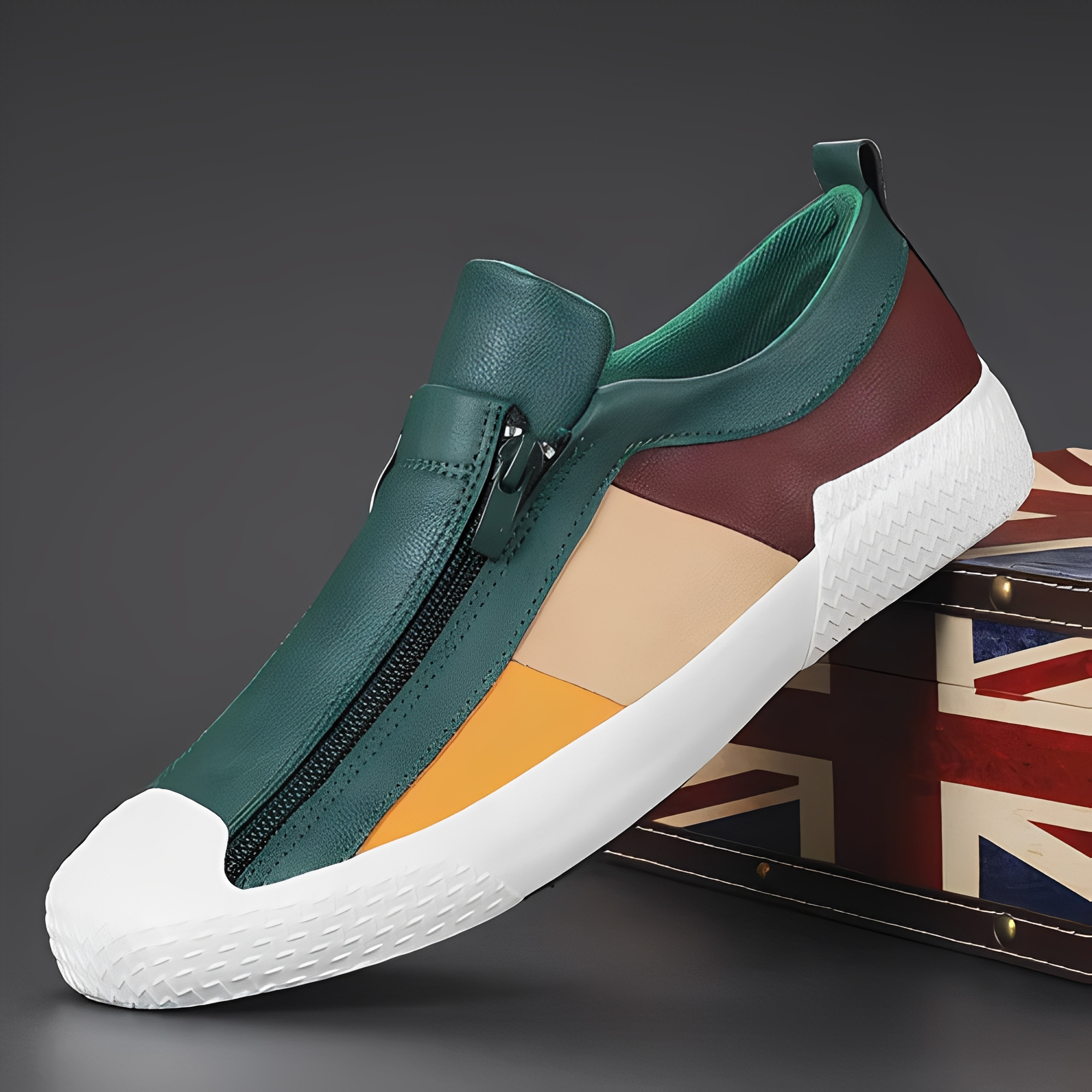 Louise - Elegante Herren-Slipper-Sneaker