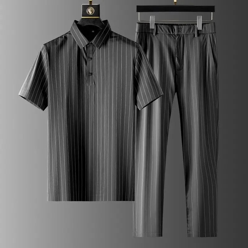 Atlas - Outfit-Set mit Streifen