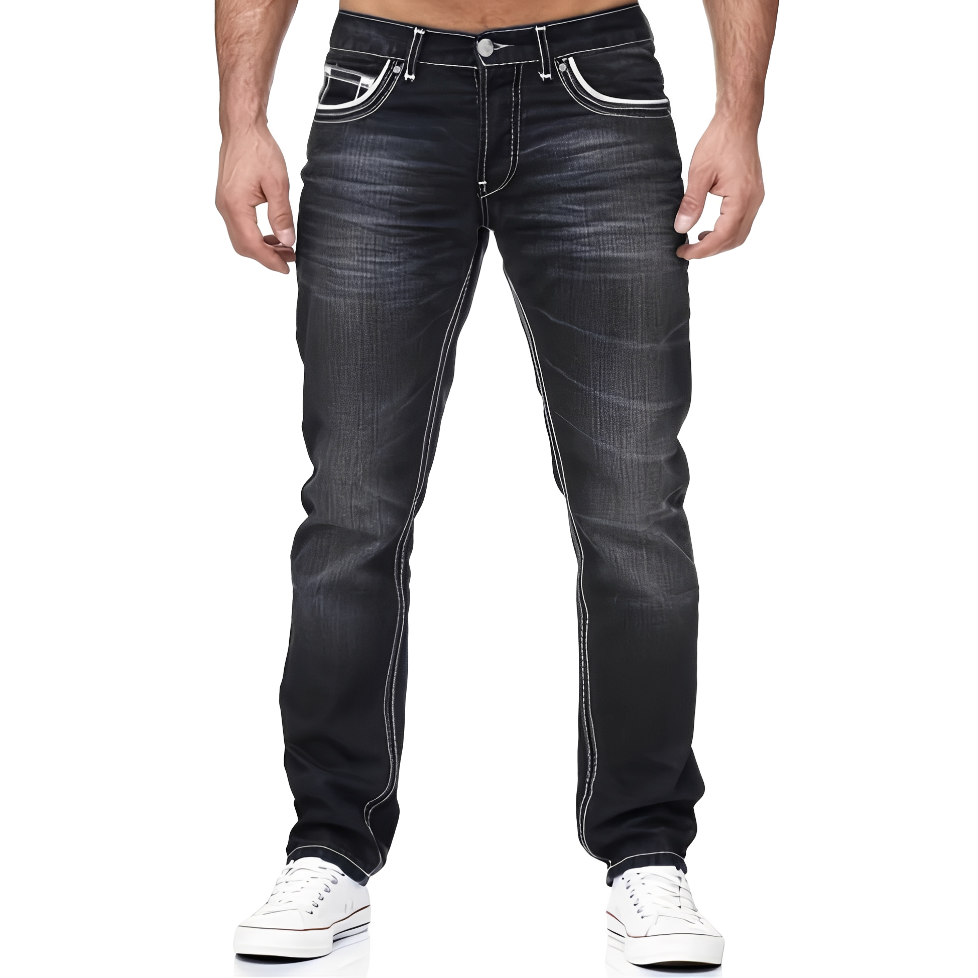 Andy - Modische Herrenjeans im Gebraucht-Look