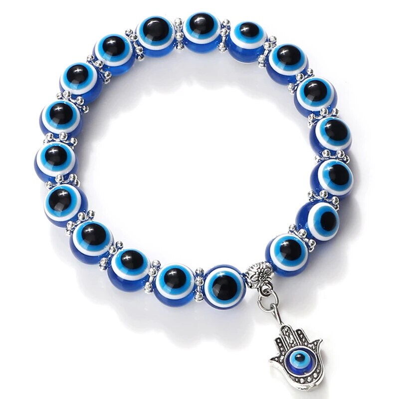 Evil Eye Ocean Style Knöchelband - Karma und Glück