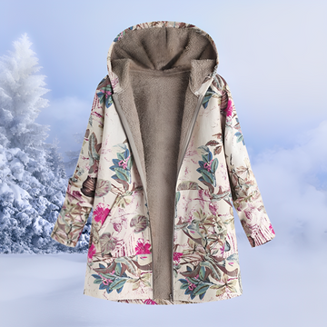Jasmin - Zeitgemäße, wärmespendende Kapuzenjacke