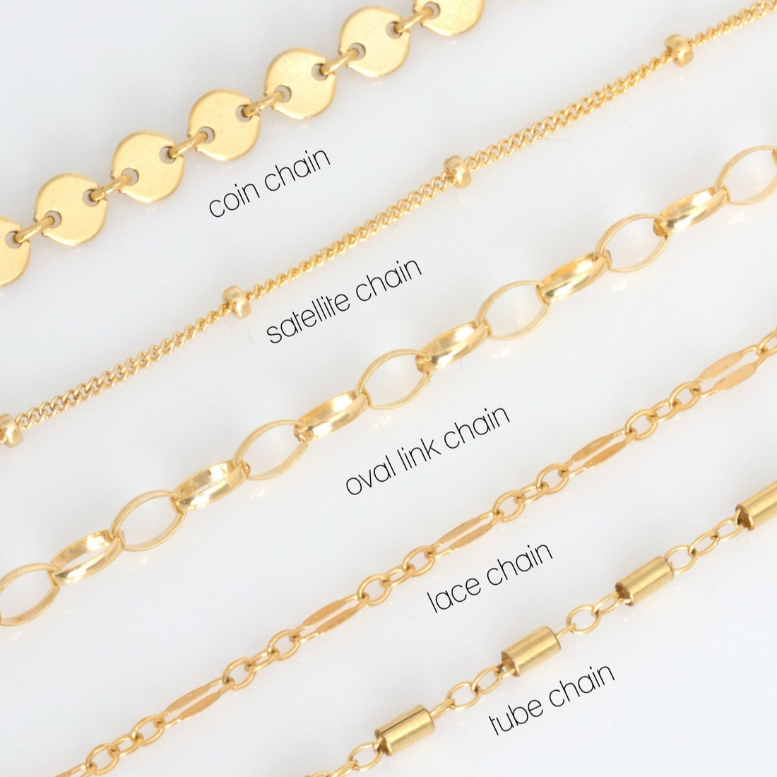 Halskette mit Ketten-Disk-Armband - Set aus Schichtenarmbändern