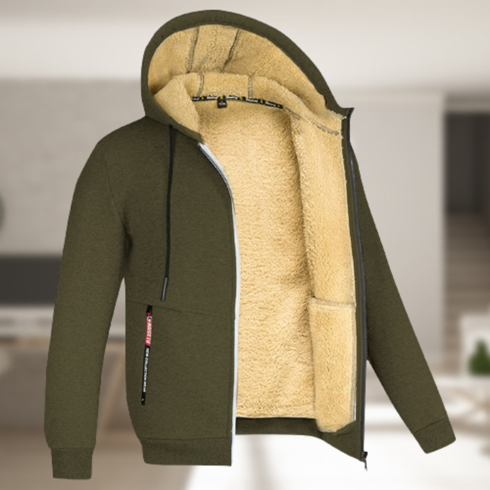 Andrew – Winterjacke mit Kapuze für Männer