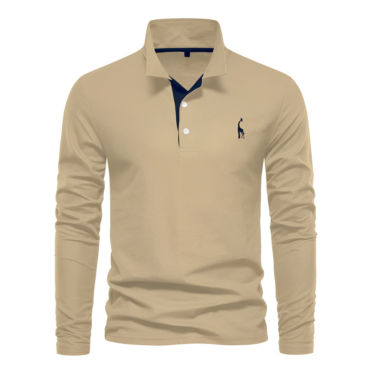 Antoine - Langärmliges Herren-Poloshirt für den Alltag