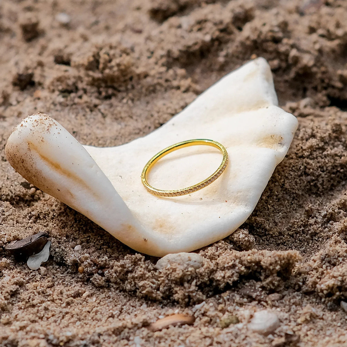 Zarra – funkelnder Pavé-Ring in Gold