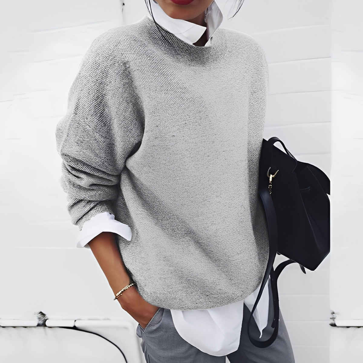 Gabriella - Damenpullover mit lockerem Schnitt
