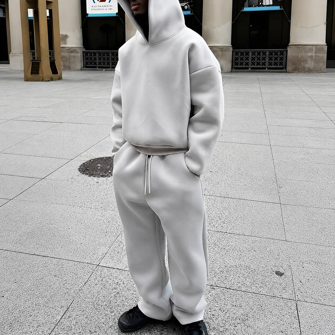Marco - Entspanntes Set mit großem Hoodie für Männer