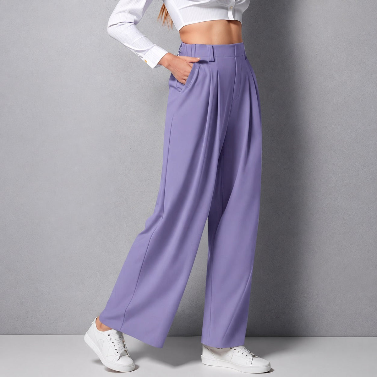 Montana - Stretchige Damenhose mit geradem Schnitt