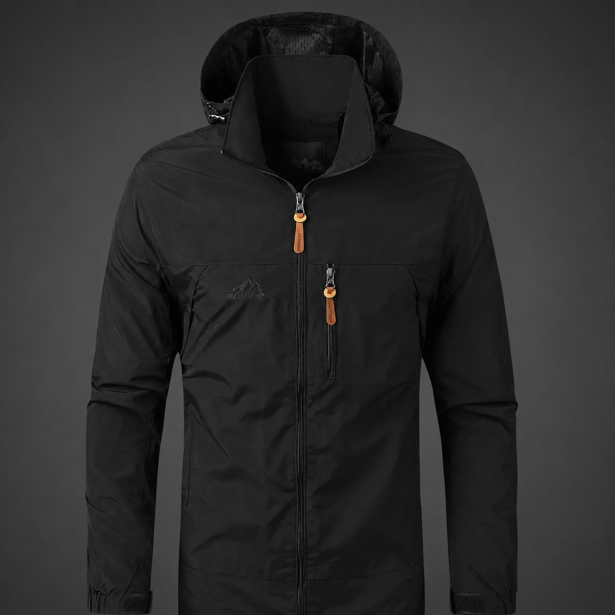 Estefan - Trendige Herrenjacke mit Kapuze