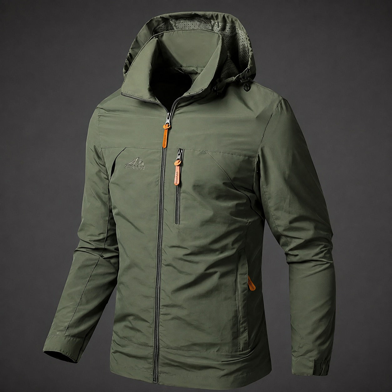 Estefan - Trendige Herrenjacke mit Kapuze