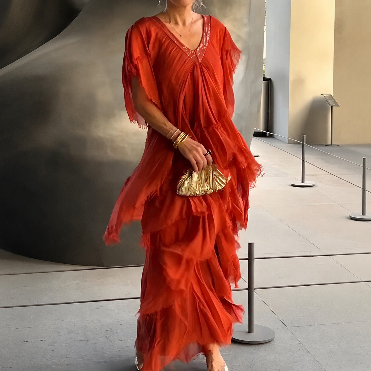 Riza - Plisseekleid mit stilvoller Silhouette