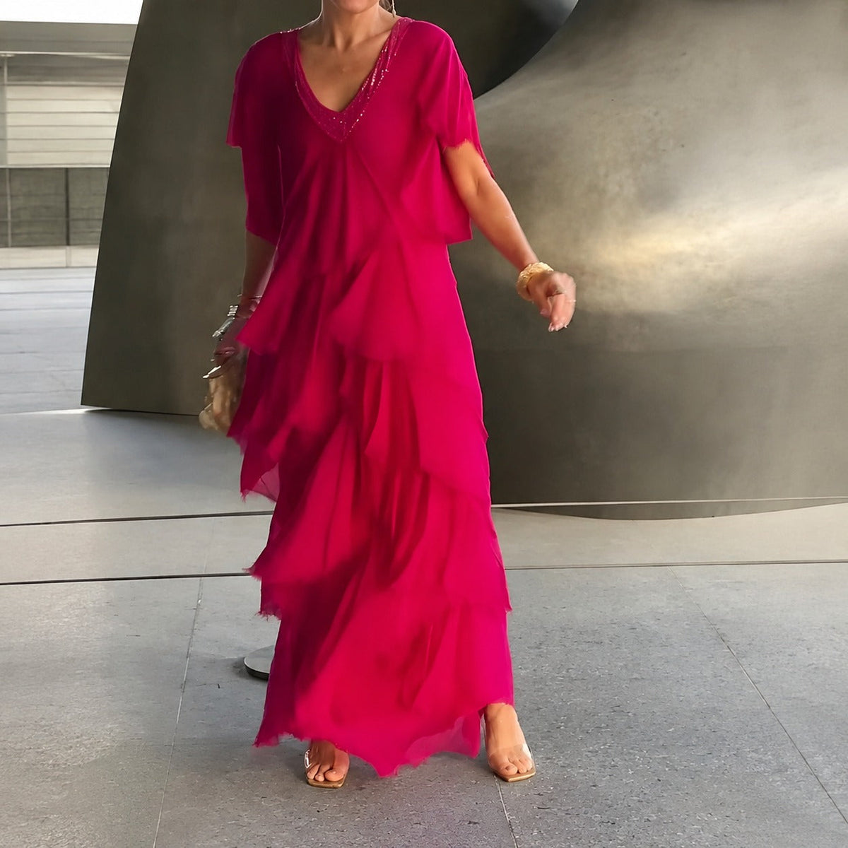 Riza - Plisseekleid mit stilvoller Silhouette