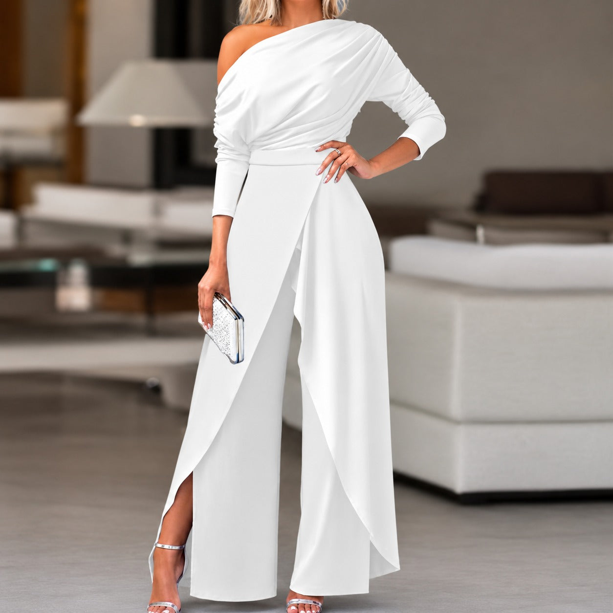 Noelle - Klassischer, schmal geschnittener Overall