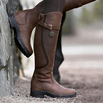 Athena - Hohe Stiefel im Vintage-Stil