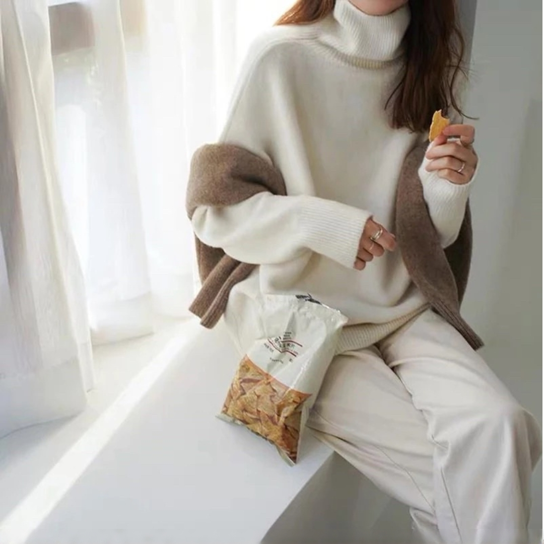 Yvonie - Warmer und bequemer Rollkragenpullover