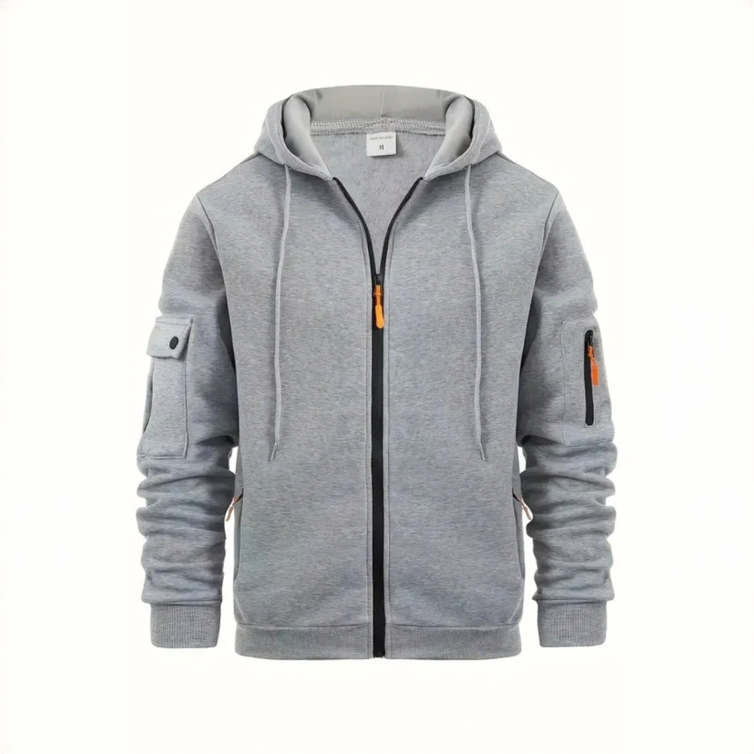 Rendon - Hoodie mit Reißverschluss