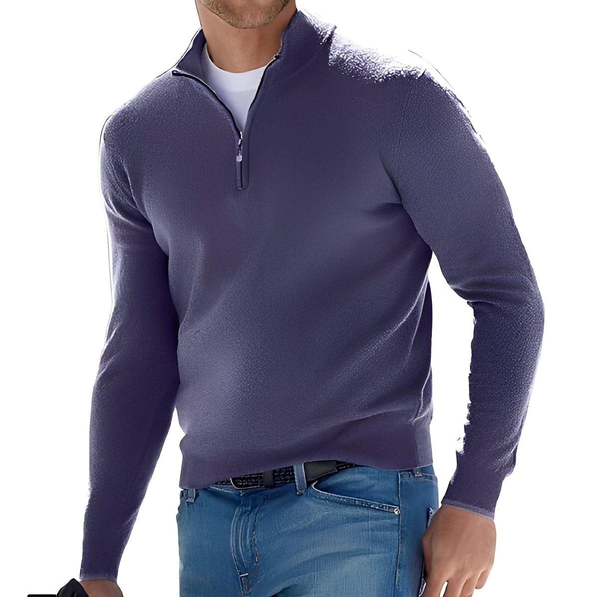 Rojan - Komfortabler Langarm-Pullover