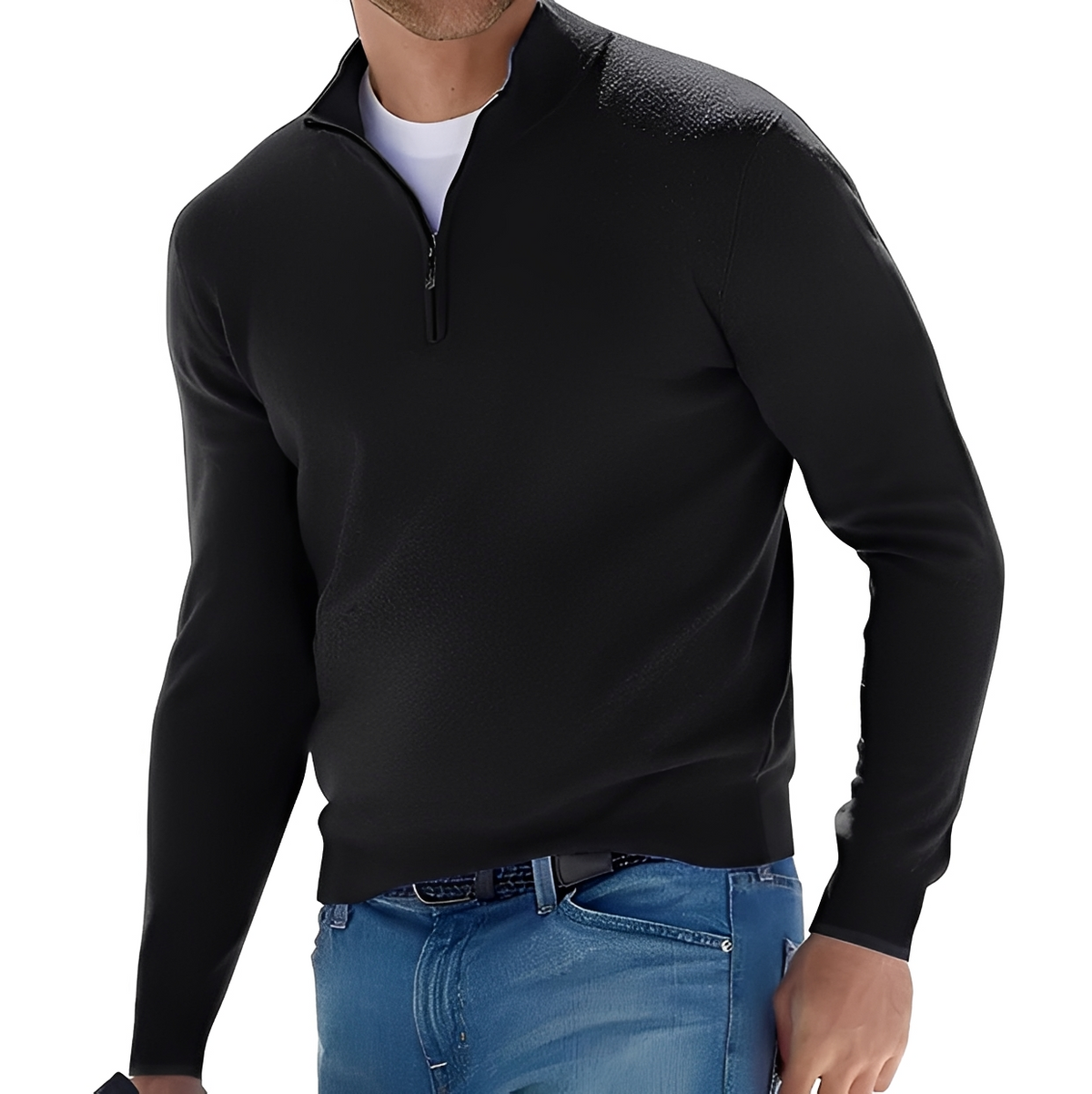 Rojan - Komfortabler Langarm-Pullover