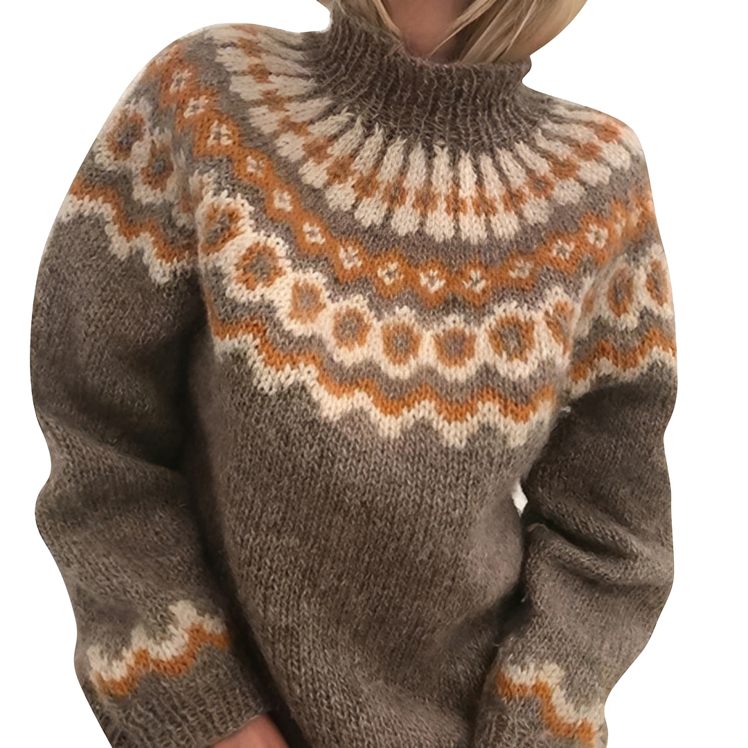 Arllene - Gemütlicher und bequemer Rollkragenpullover
