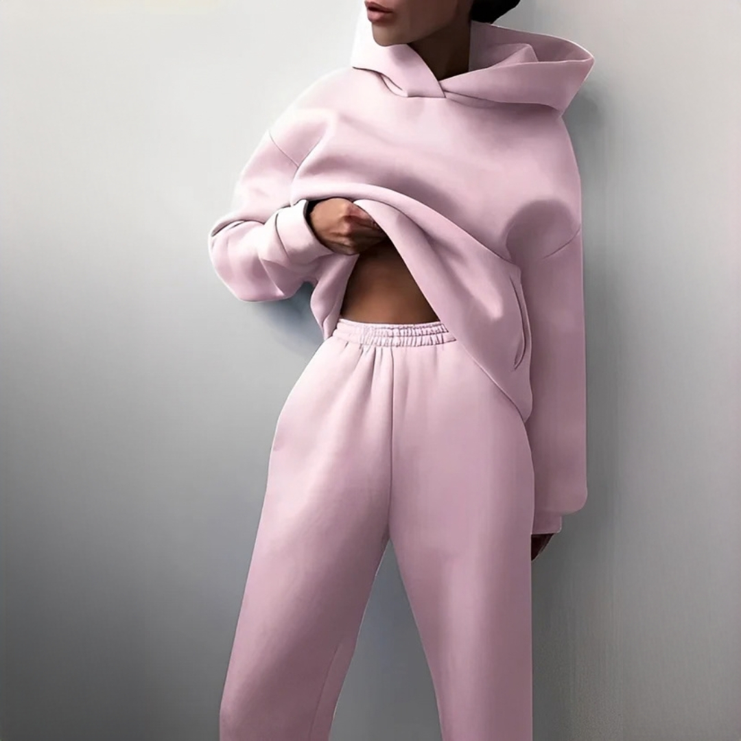 Adelia - Bequemes und warmes Hoodie-Set