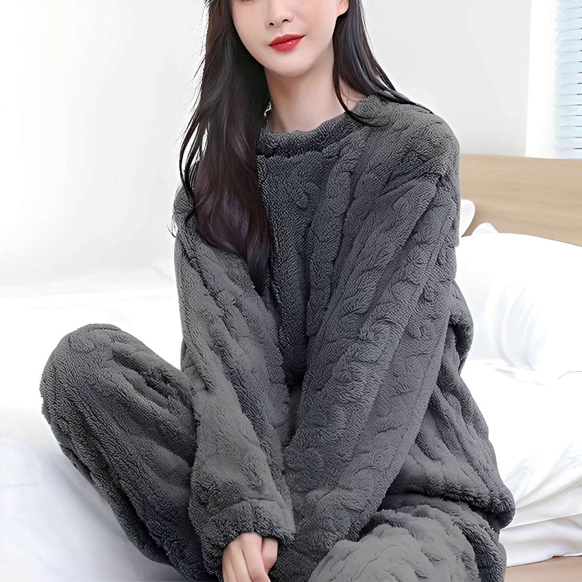 Melysa - Flauschiges und angenehmes Pyjama-Set
