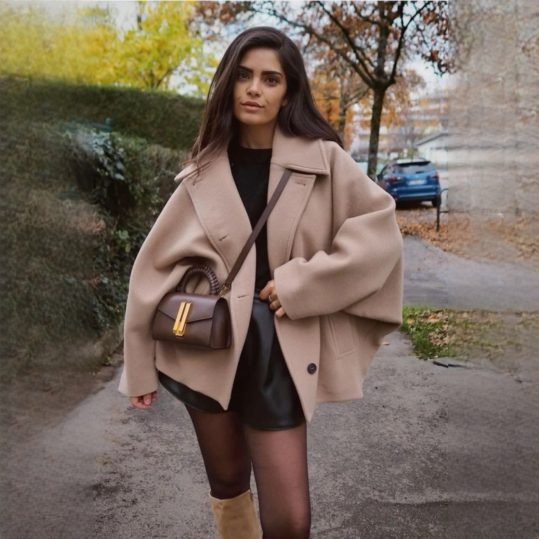 Hannah - Stilvoller und gemütlicher Oversize-Mantel