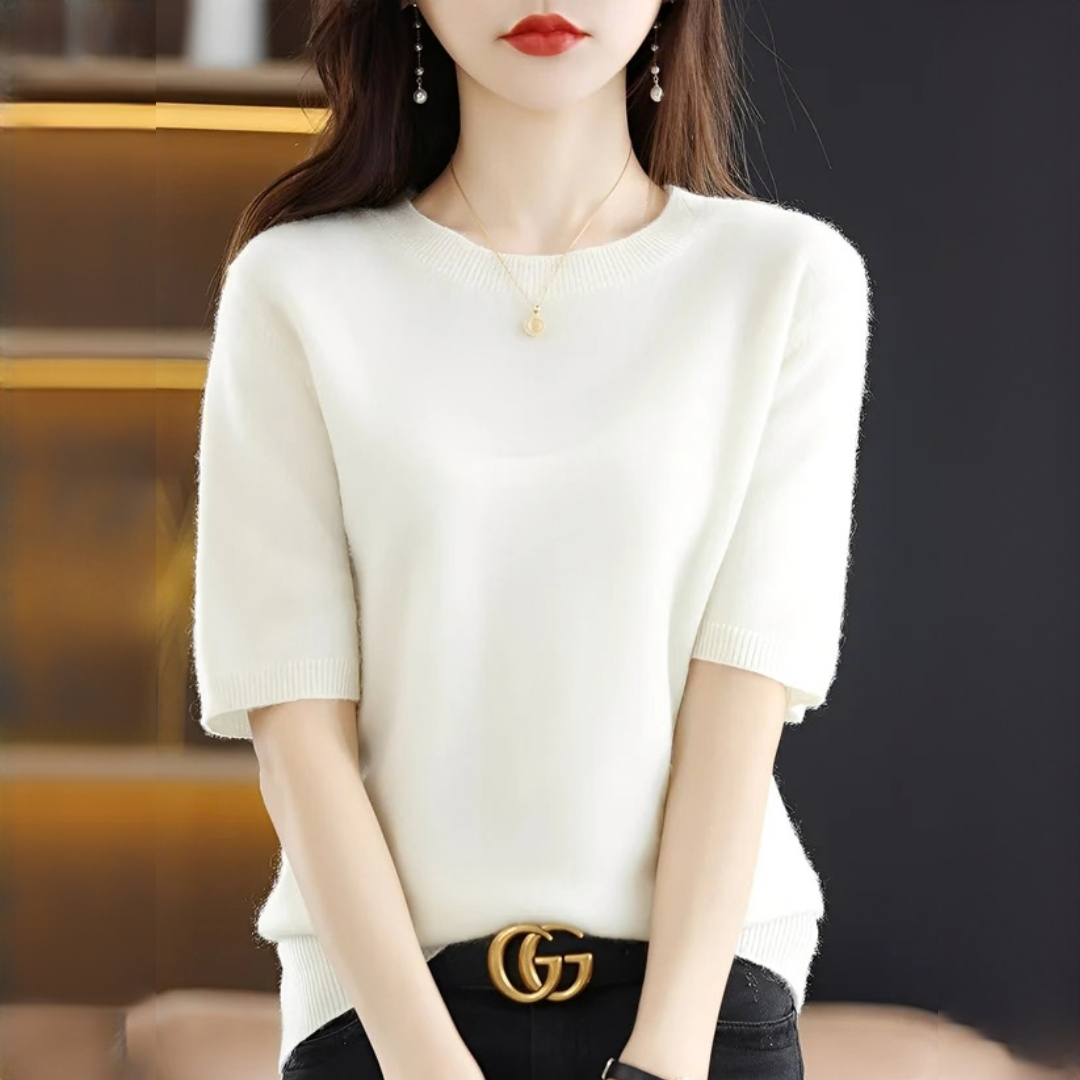 Blandine - Elegantes und gemütliches T-Shirt