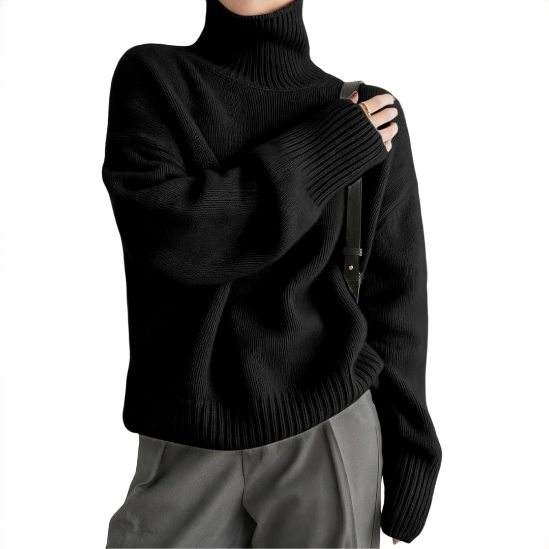 Yvonie - Warmer und bequemer Rollkragenpullover