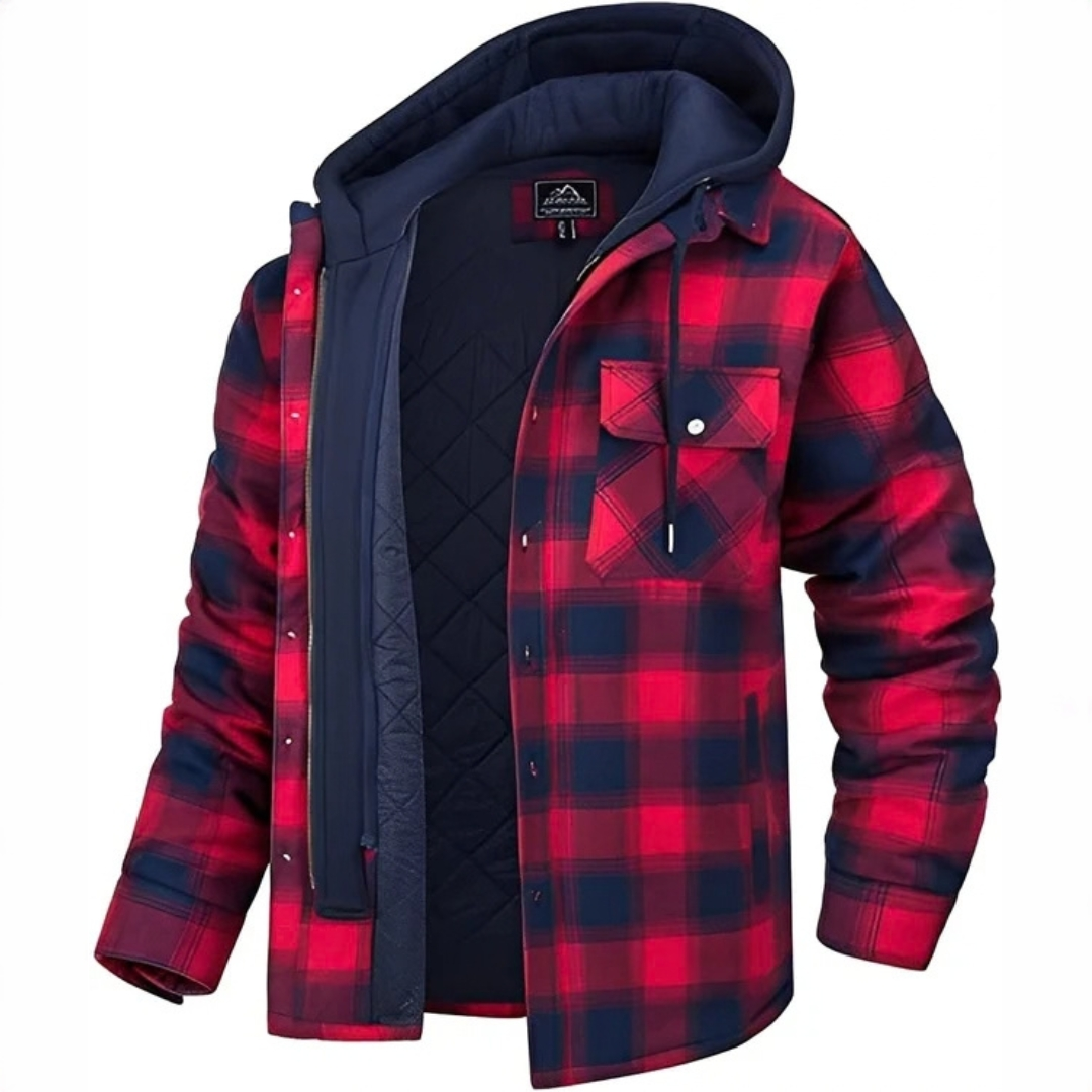 Cole - Angenehme Karo-Jacke