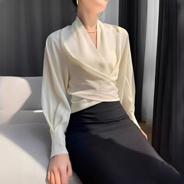 Annora - Stilvolle und elegante Langarmbluse