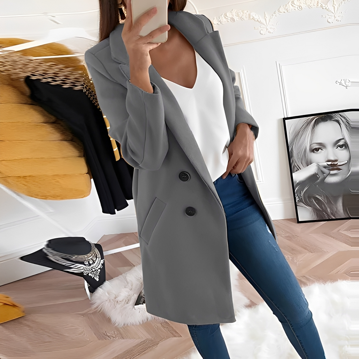 Tiffany - Eleganter und wärmender Mantel