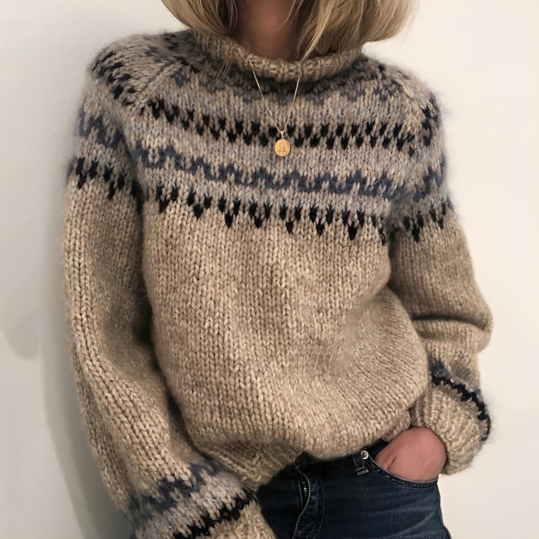 Arllene - Gemütlicher und bequemer Rollkragenpullover