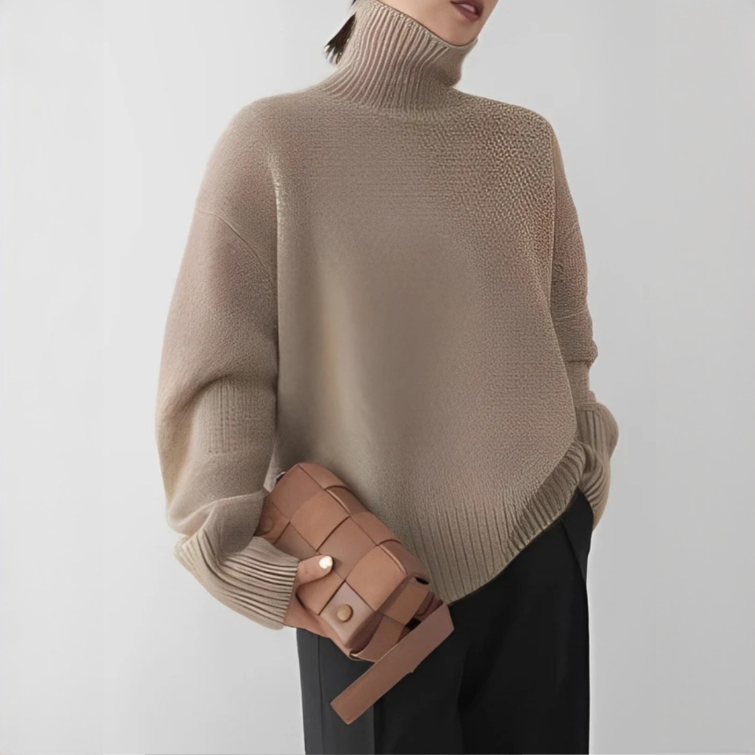 Yvonie - Warmer und bequemer Rollkragenpullover
