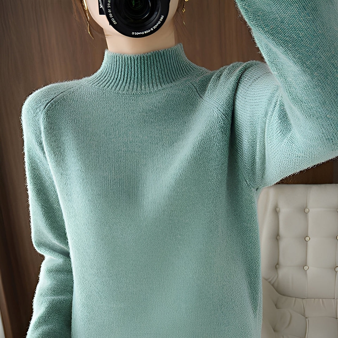 Hannie - Stilvoller und bequemer Rollkragenpullover