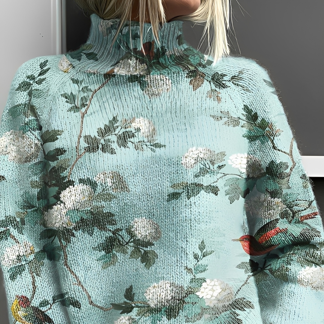 Amy - Eleganter Rollkragenpullover