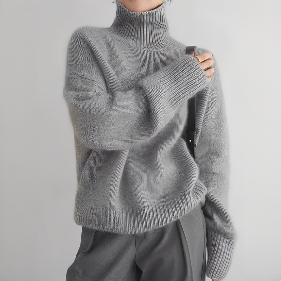 Yvonie - Warmer und bequemer Rollkragenpullover