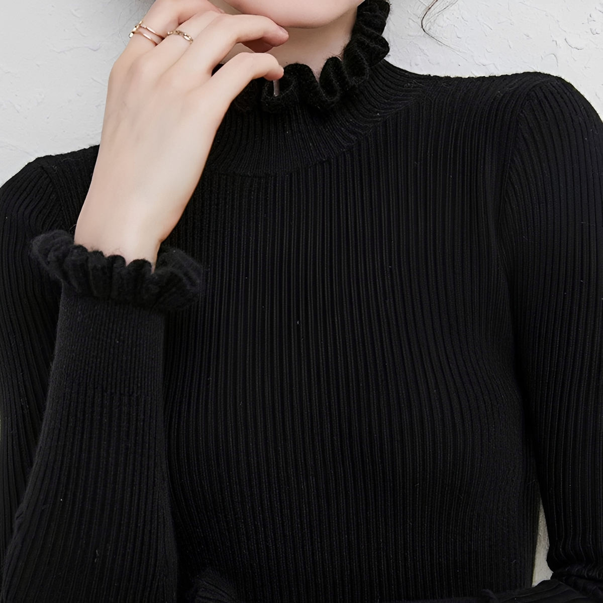 Alva - Schicker und bequemer Rollkragenpullover