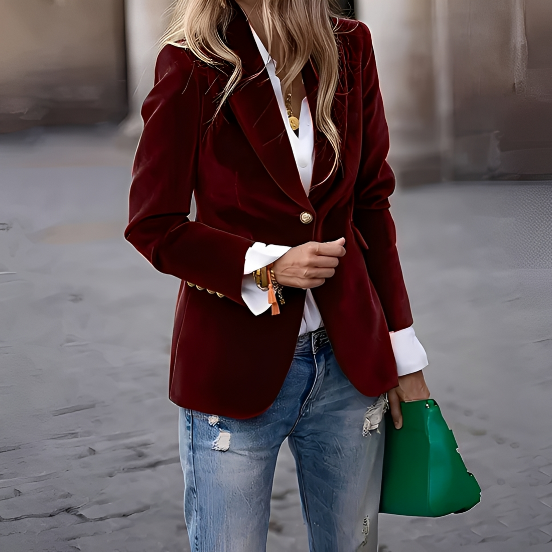 Alesia - Eleganter und wärmender Blazer