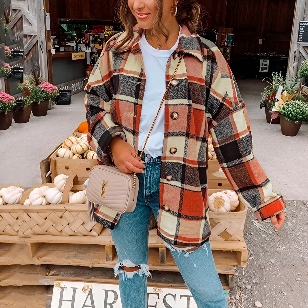 Anna - Stilvolles und komfortables Oversize-Hemd