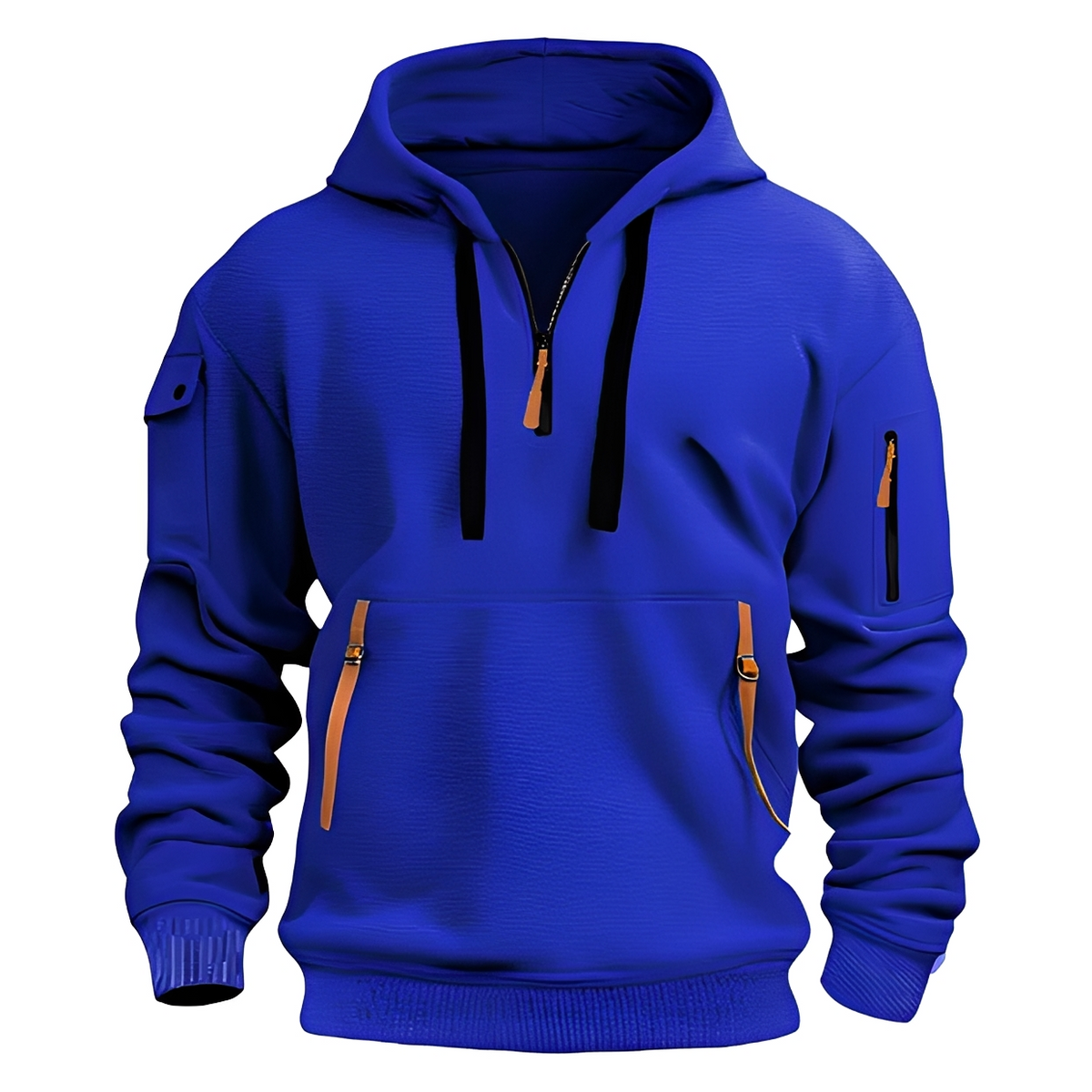 Burton - Bequemer Hoodie mit halbem Zipper
