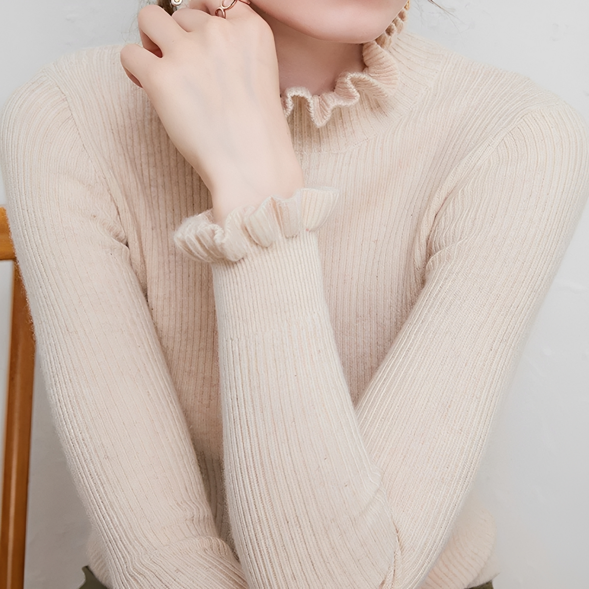 Alva - Schicker und bequemer Rollkragenpullover
