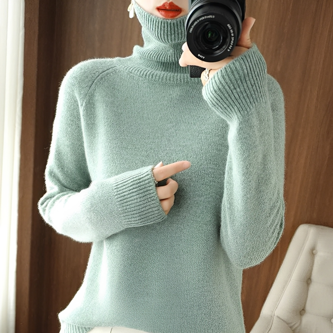 Esdeth - Bequemer und gemütlicher Rollkragenpullover
