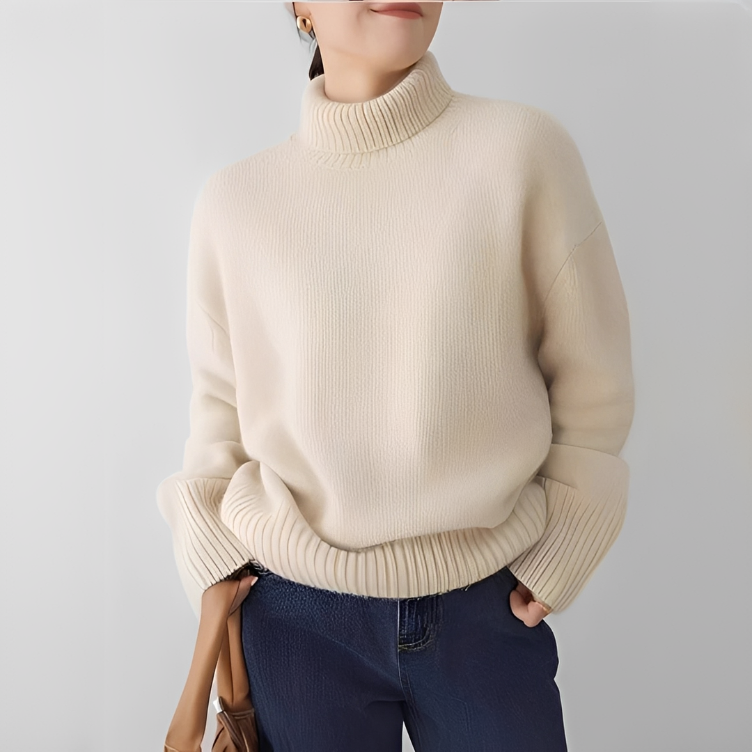 Adiene - Eleganter und komfortabler Rollkragenpullover
