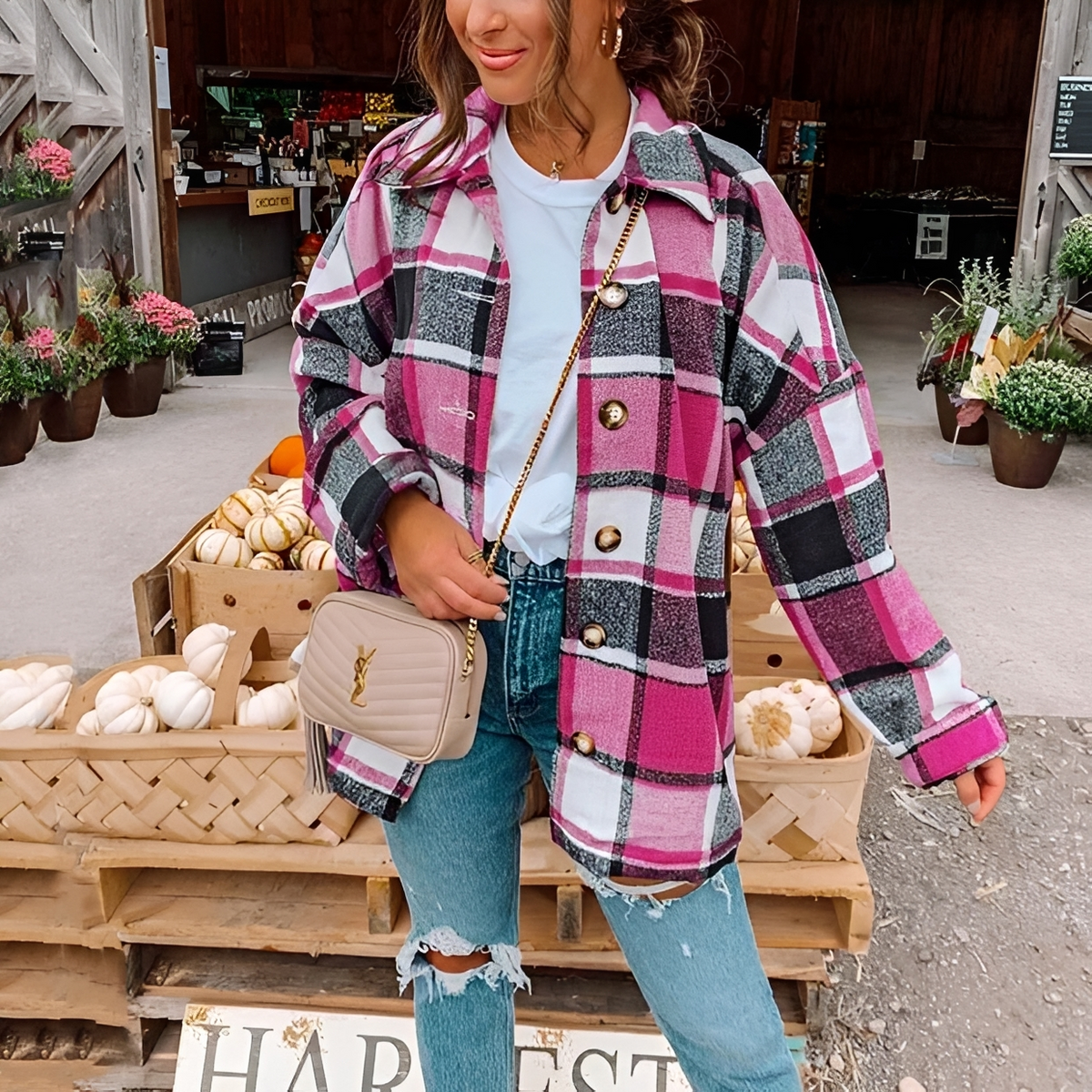 Anna - Stilvolles und komfortables Oversize-Hemd