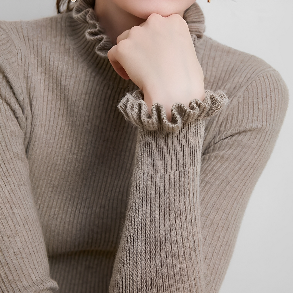 Alva - Schicker und bequemer Rollkragenpullover
