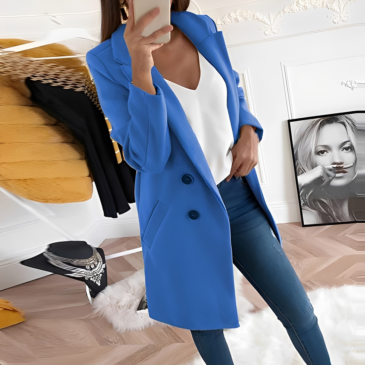 Tiffany - Eleganter und wärmender Mantel