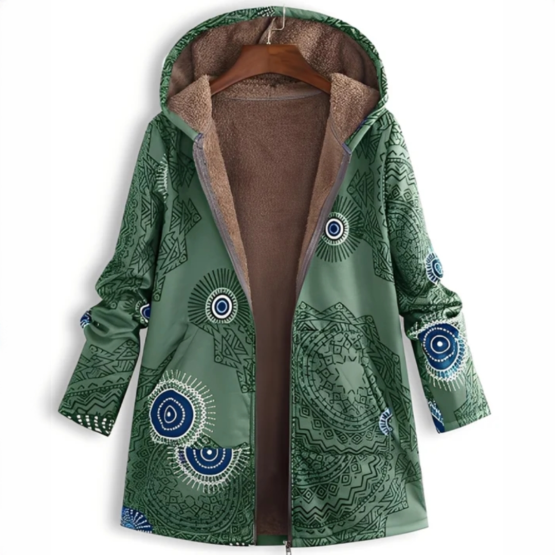 Jaslene - Traditionelle und gemütliche Jacke mit Kapuze